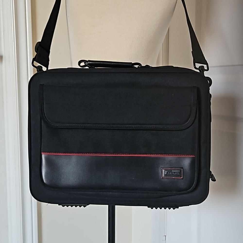 Targus Unisex Laptop Shoulder Bag Black 16"-12" - Picture 1 of 16